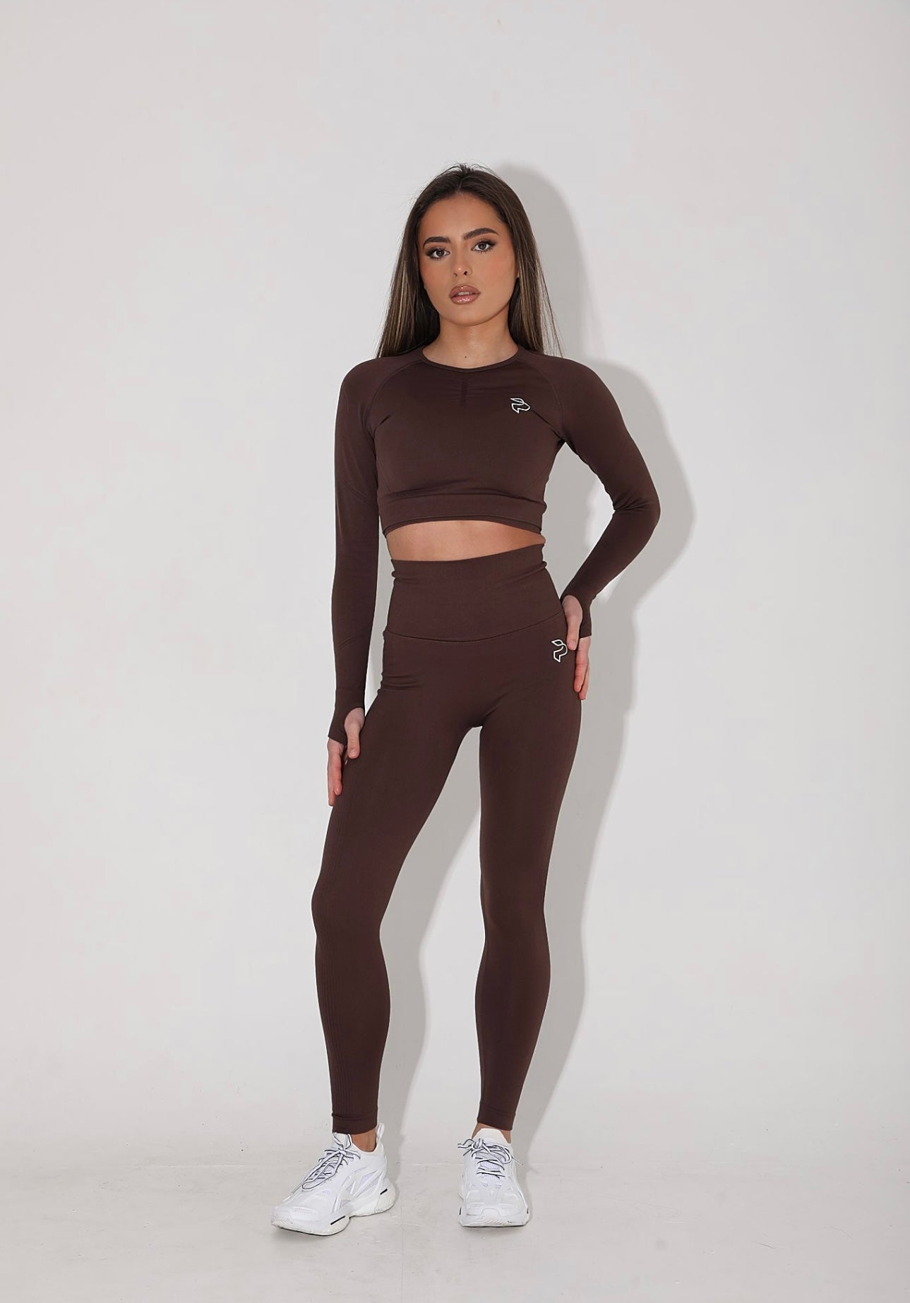 Coffee Thick Gym Leggings