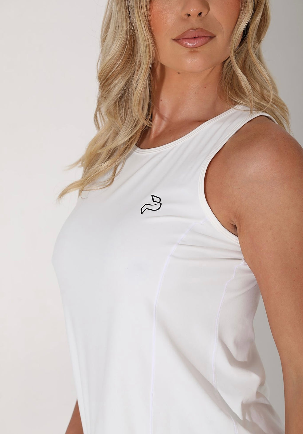 White Gym Tank Top