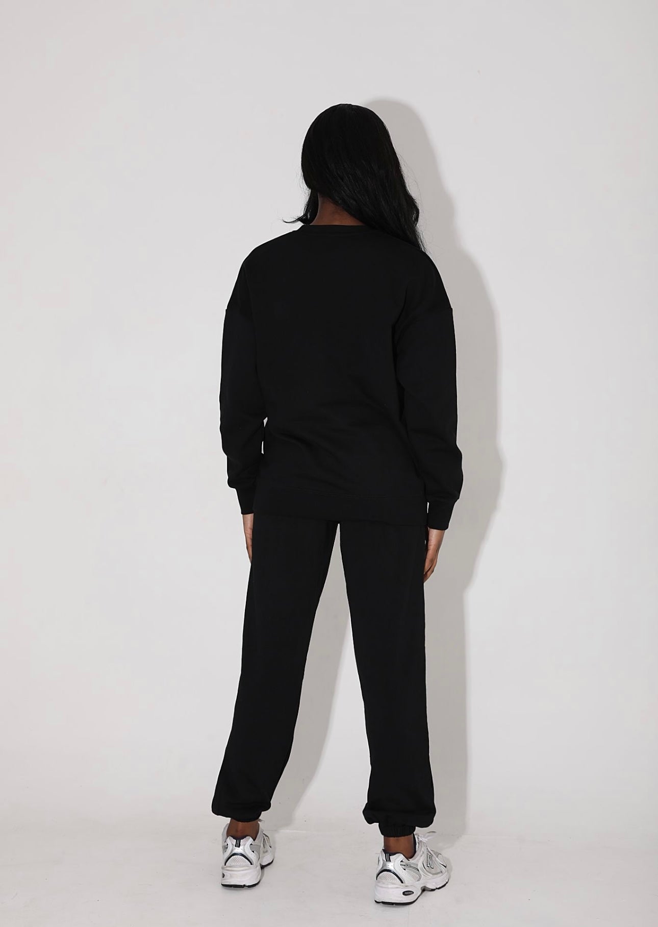 Black Oversized Sweatshirt