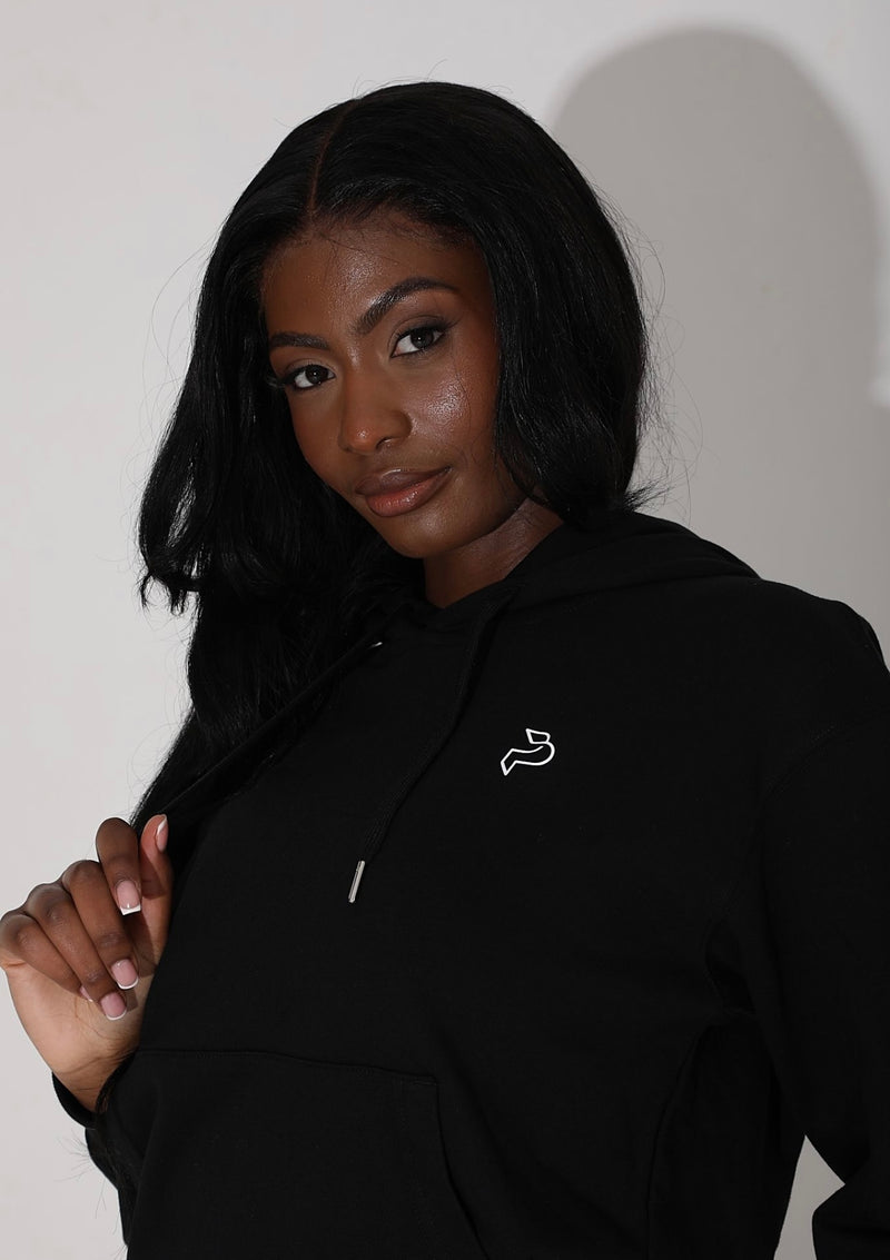 Black Essential Hoodie