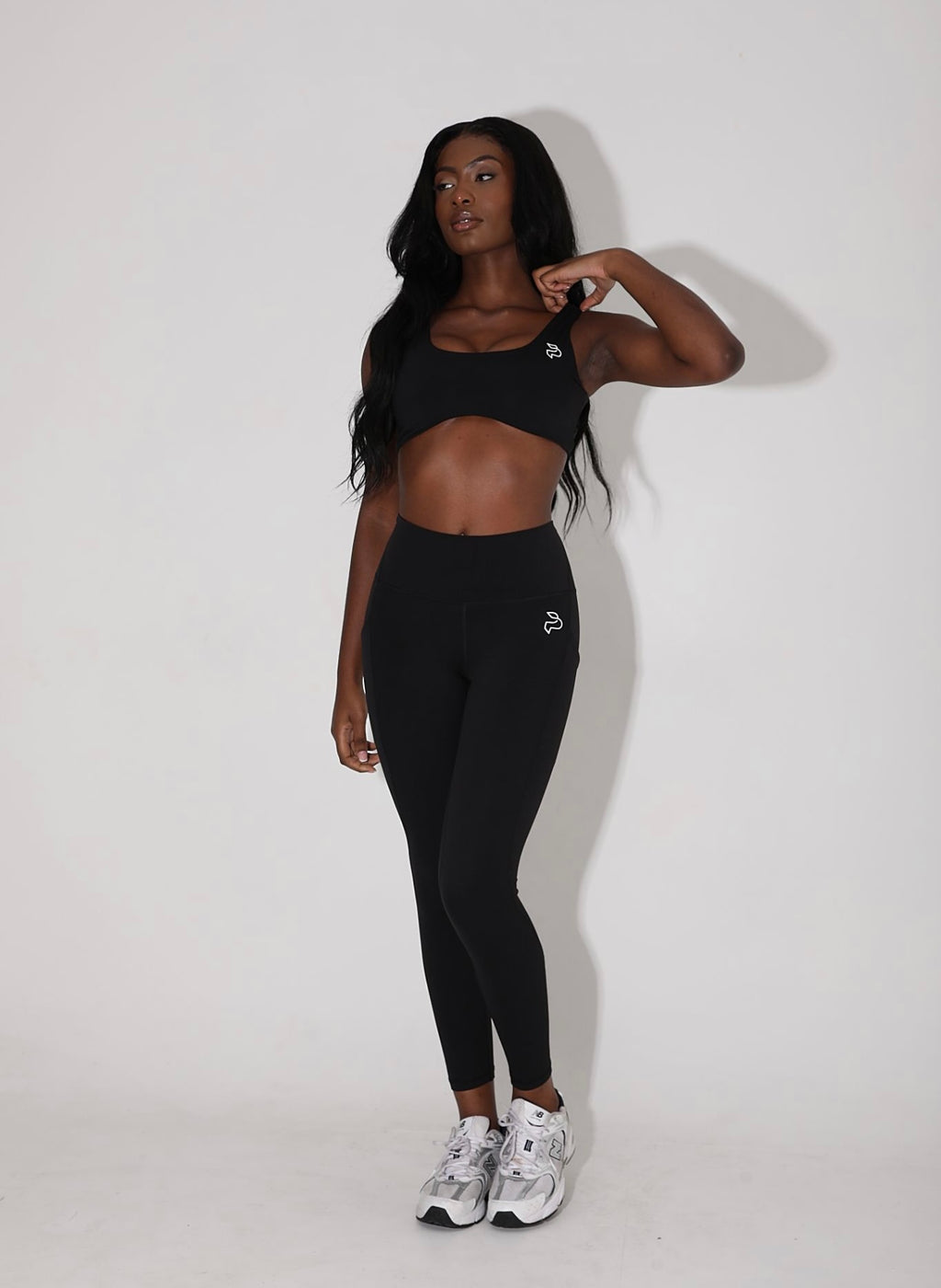 Black Pocket Sports Leggings