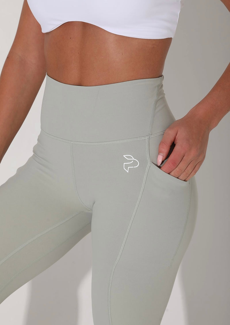 Sage Green Pocket Sports Leggings