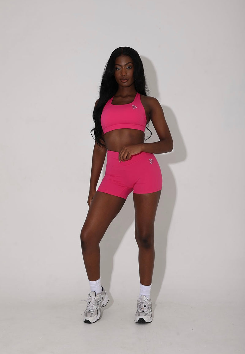 Pink Gym Sports Bra