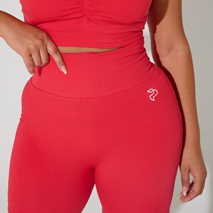 Red Cycling Shorts