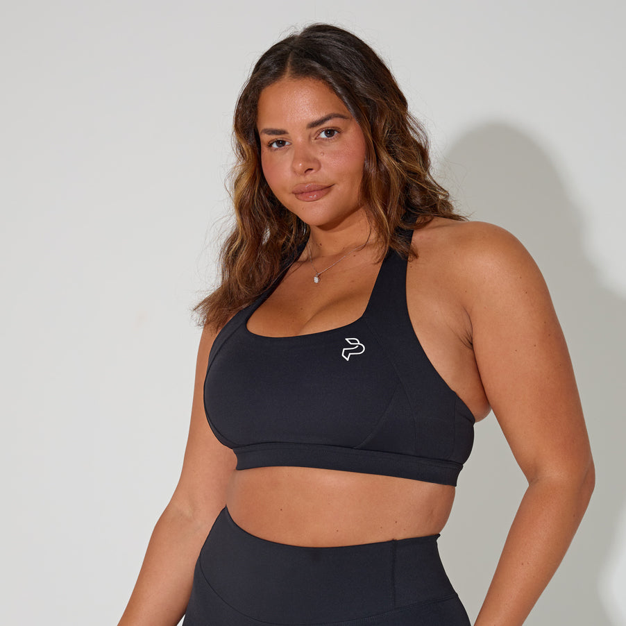 Black Gym Sports Bra