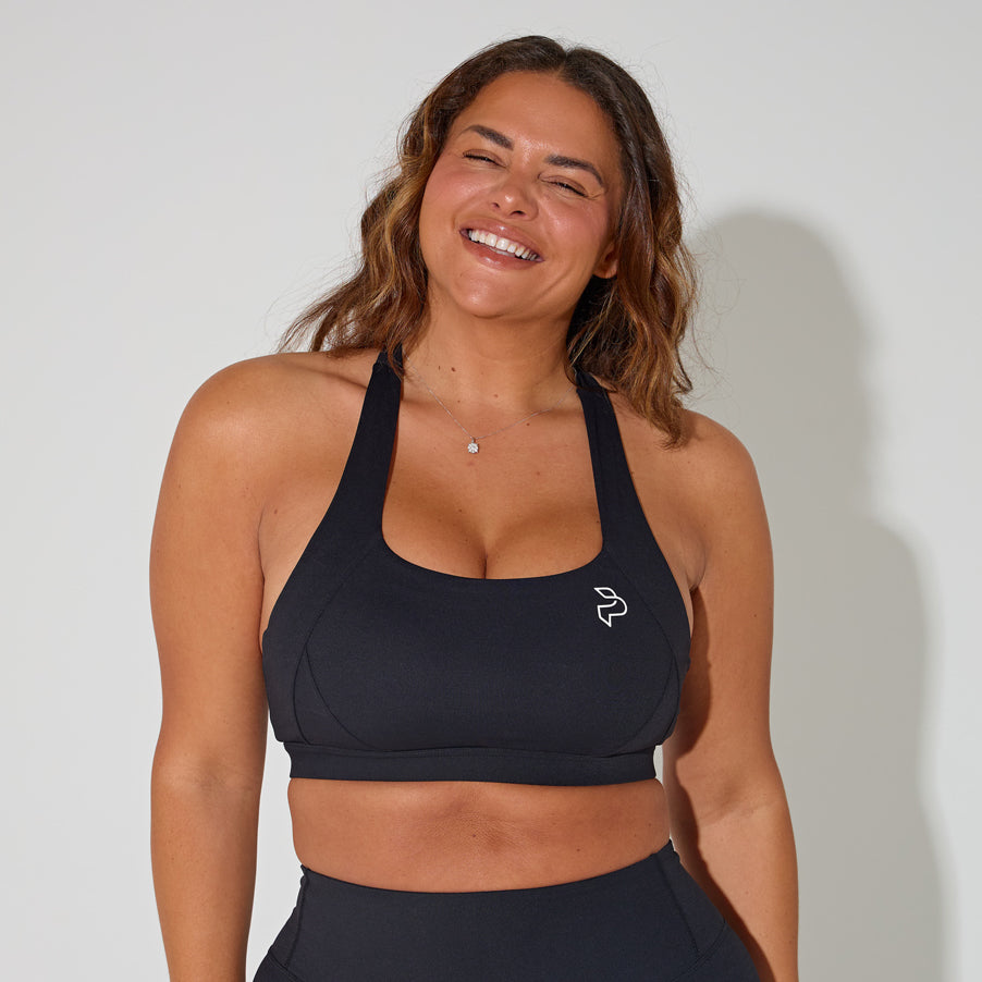 Black Gym Sports Bra